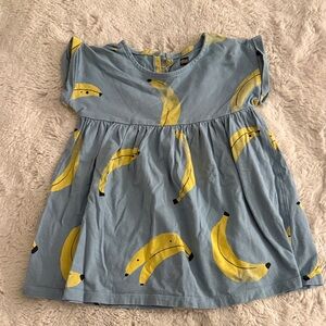 Tea collection Banana Print Baby Dress
